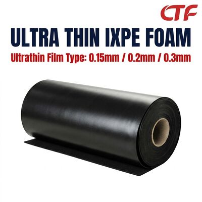0.15mm 0.2mm 0.3mm 薄 IXPE 泡スロールゴム テープと電子アプリケーションのための防水保温材料