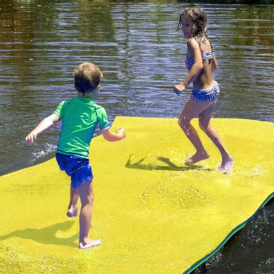 フローティングマット 水毯 プレミアム フローティングマット 湖やボート用 XPE 泡水水パッド