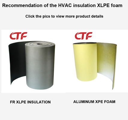 HVAC DUCT Xlpe 絶縁器メーカー Xlpe 絶縁器サプライヤー Xlpe 泡片メーカー PE 泡片サプライヤー