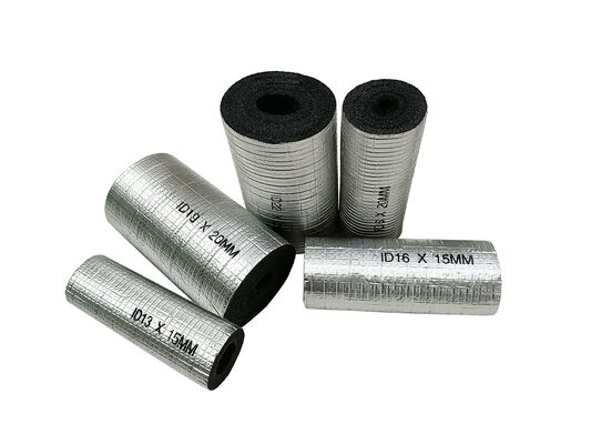 Aluminum Foil IXPE XPE Foam Insulation Pipes Ideal for HVAC Chilled Water and Air Duct Insulation Projects